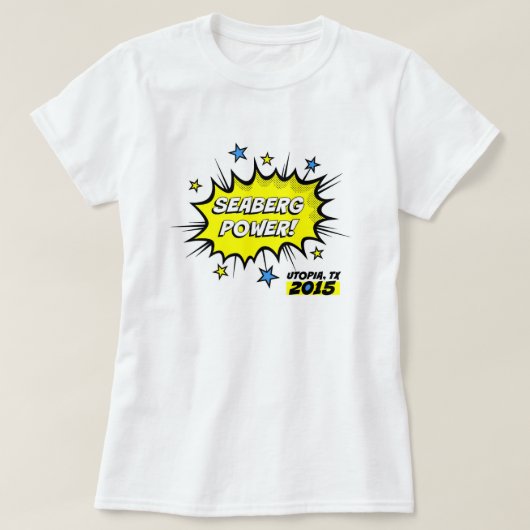 Seaberg力! 女性のTシャツ Tシャツ (デザイン正面)