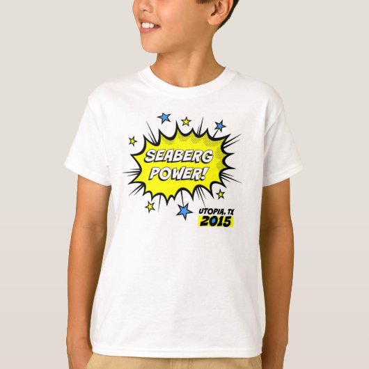 Seaberg力! 子供のTシャツ Tシャツ (正面)