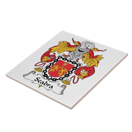 Seabraの家紋 タイル (側面)