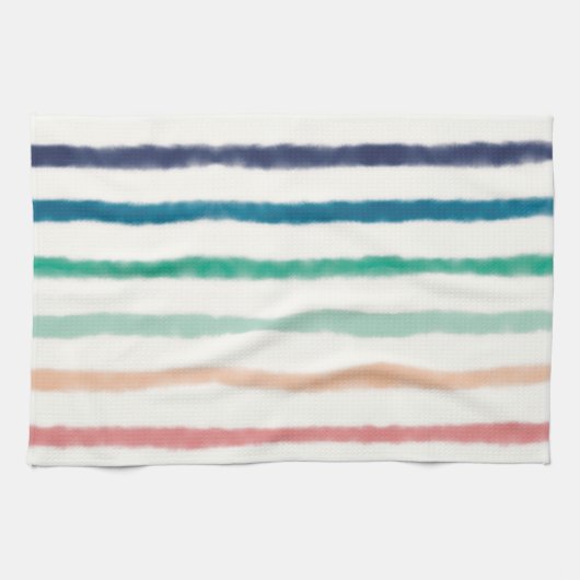 Seabreeze Stripes キッチンタオル (横)