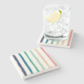 Seabreeze Stripes ストーンコースター (横)