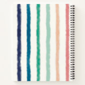 Seabreeze Stripes ノートブック (裏面)