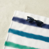 Seabreeze Stripes ビーチタオル (インサイチュ)