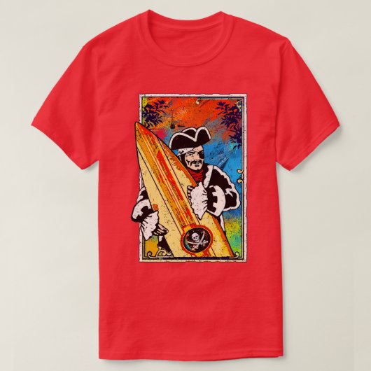 Seadog Piratex27sサーフT Tシャツ (デザイン正面)