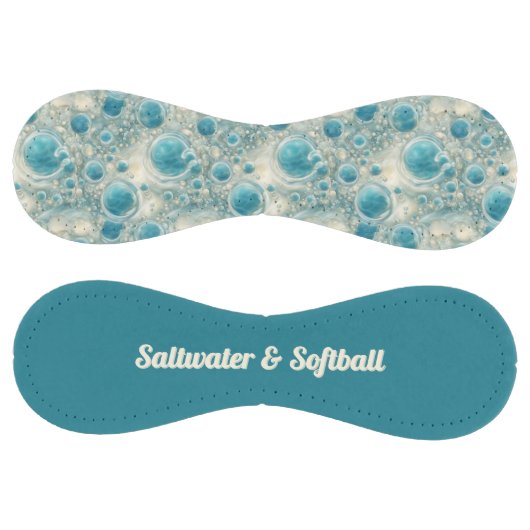 Seafoam Bubbles (personalize) ソフトボール (パネル)