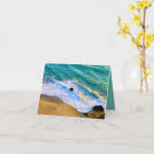 Seafoam Card カード (黄色い花)