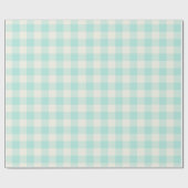 Seafoam Gingham - Wrapping Paper ラッピングペーパー (フラット)