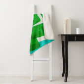 Seafoam Lilac Boho Hand Drawn Stroke. Fuchsia Hot  シェルパブランケット (インサイチュ)