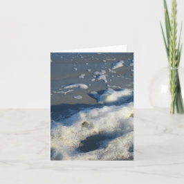 "Seafoam" - Note Card カード