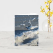 "Seafoam" - Note Card カード (黄色い花)