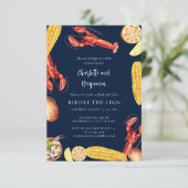 Seafood Boil 婚約パーティー 招待状 (スタンド正面)