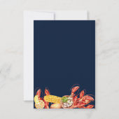 Seafood Boil 婚約パーティー 招待状 (裏面)