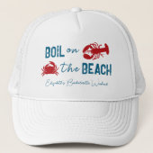 Seafood Boil Bachelorette Party キャップ (正面)