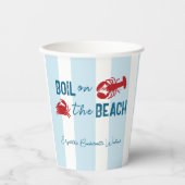 Seafood Boil Bachelorette Party 紙コップ (正面)
