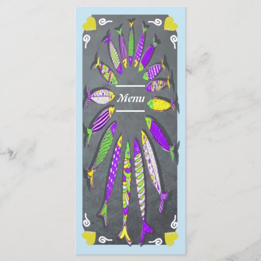 Seafood & Fish Restaurant Menu メニュー (正面)