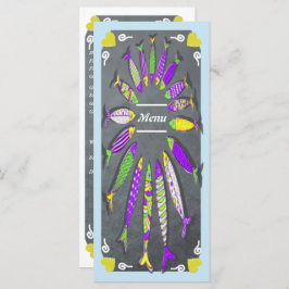 Seafood & Fish Restaurant Menu メニュー