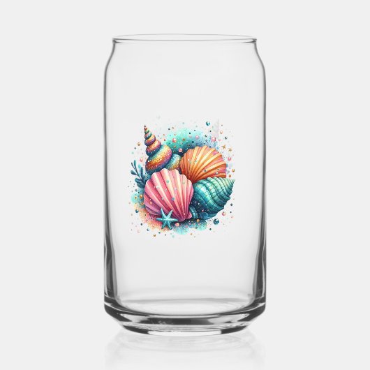 seafood glass ガラス缶 (正面)