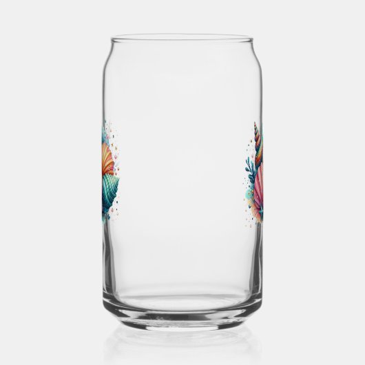 seafood glass ガラス缶 (右)