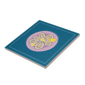 Seafood Oyster Platter Lemon Design タイル (側面)