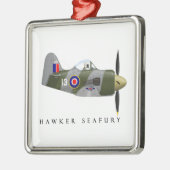 Seafuryの競争13のオーナメント メタルオーナメント (左)