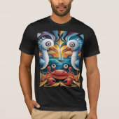 SEAGALS AND CRABS  Tシャツ (正面)