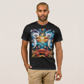 SEAGALS AND CRABS  Tシャツ (正面フル)