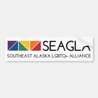 SEAGLAのロゴのバンパーステッカー バンパーステッカー