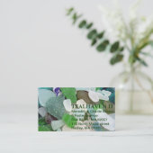 Seaglass名刺 名刺 (スタンド正面)