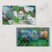 Seaglass名刺 名刺 (正面/裏面)