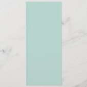 Seaglass Tidesのメ結婚ニュー メニュー (裏面)