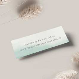 Seaglass Tidesの結婚ウェブサイトRSVPカード