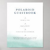 Seaglass Tides写真ゲストブックサイン ポスター (正面)