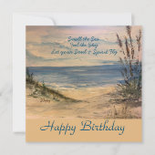 Seagrass Flat  Card サンキューカード (正面)