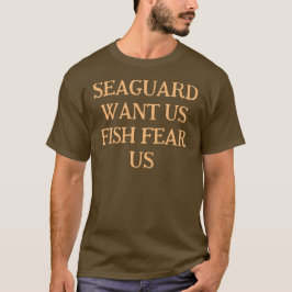 SeaGuard私たちの魚を恐れて私たちの一致するカップルを望む Tシャツ