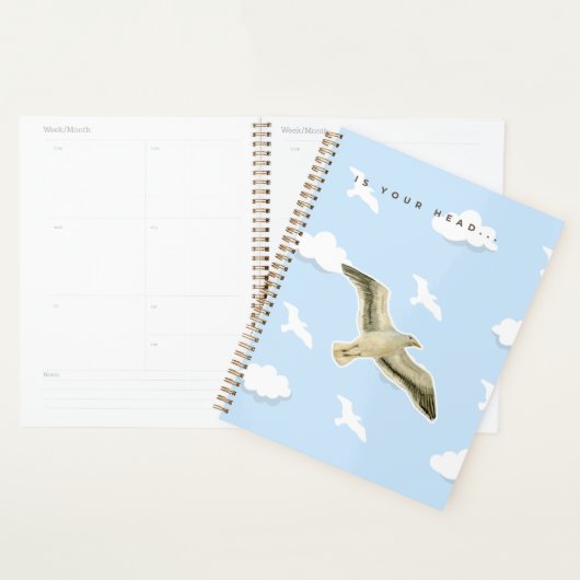 Seagul in the Clouds Planner プランナー手帳 (ディスプレー)