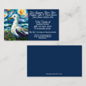 Seagullギフト航海のホームデコールショップ販売Etsy 名刺 (正面/裏面)