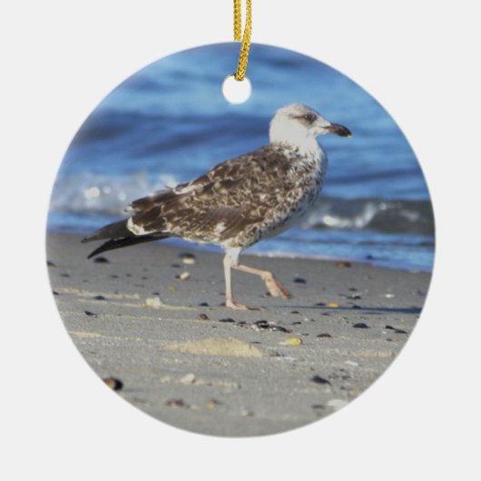 Seagullフォトオーナメント セラミックオーナメント (正面)