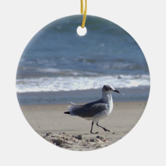 Seagullフォトオーナメント セラミックオーナメント (正面)