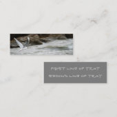 Seagullブックマーク名刺 スキニー名刺 (正面/裏面)