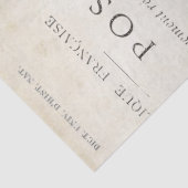 Seagullヴィンテージフランスの消印の分離 薄葉紙 (詳細)