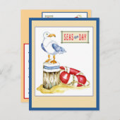 Seagull Anytimeカード ポストカード (正面/裏面)