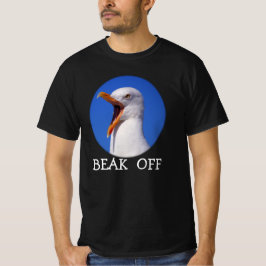 Seagull Beak Off Fab おもしろい Joke Tシャツ