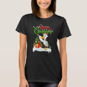 Seagull Bird  Xmas Decorations Santa Seagull Chris Tシャツ (正面)