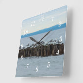 Seagull Breaktime Wall Clock スクエア壁時計 (傾斜)