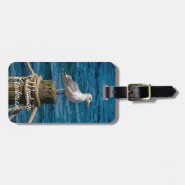 Seagull by the Sea Personalized ラゲッジタグ