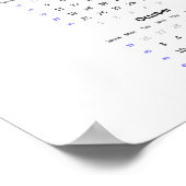 Seagull Calendar 2022ポスター – 月曜日1日 ポスター (角)