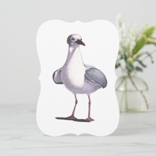 Seagull Greeting Card (スタンド正面)