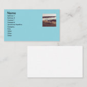 Seagull in Flight Business Cards 名刺 (正面/裏面)
