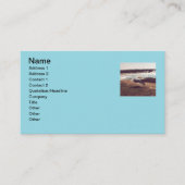 Seagull in Flight Business Cards 名刺 (正面)