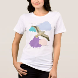 Seagull in the Clouds  トライブレンドＴシャツ